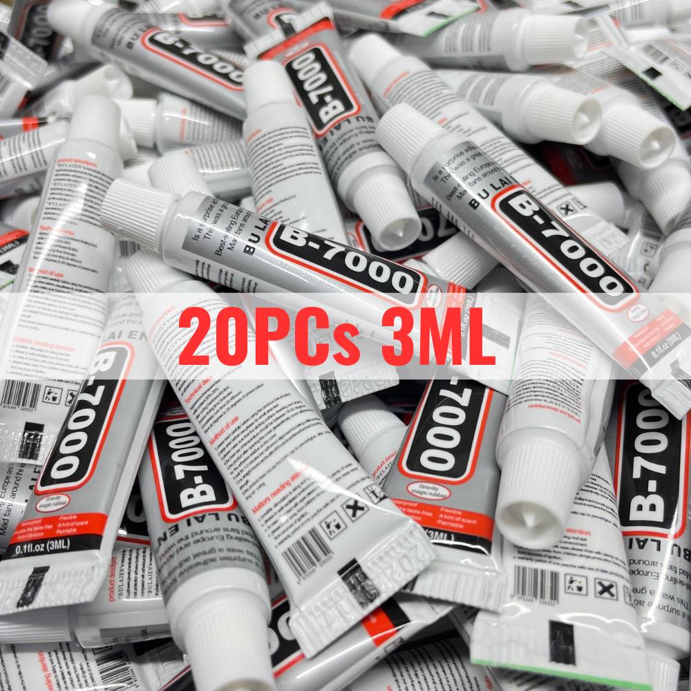 Contact Cement Glue - 1/5/10/20 Buah B7000 3ML Lem DIY