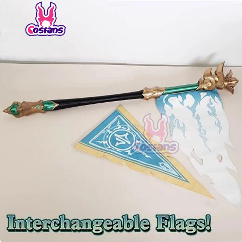 Cosplay Material For Prop - Huohuo properti Cosplay bendera permainan Honkai: