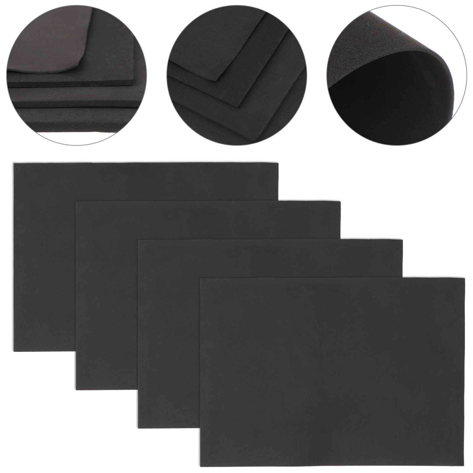 Cosplay Prop Foam Board - 4 Buah Lembar Busa Papan Eva