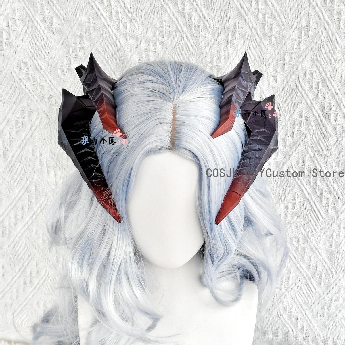 Cosplay Prop 3D Print - Arknights Saria Corner Headwear Kalung Anting