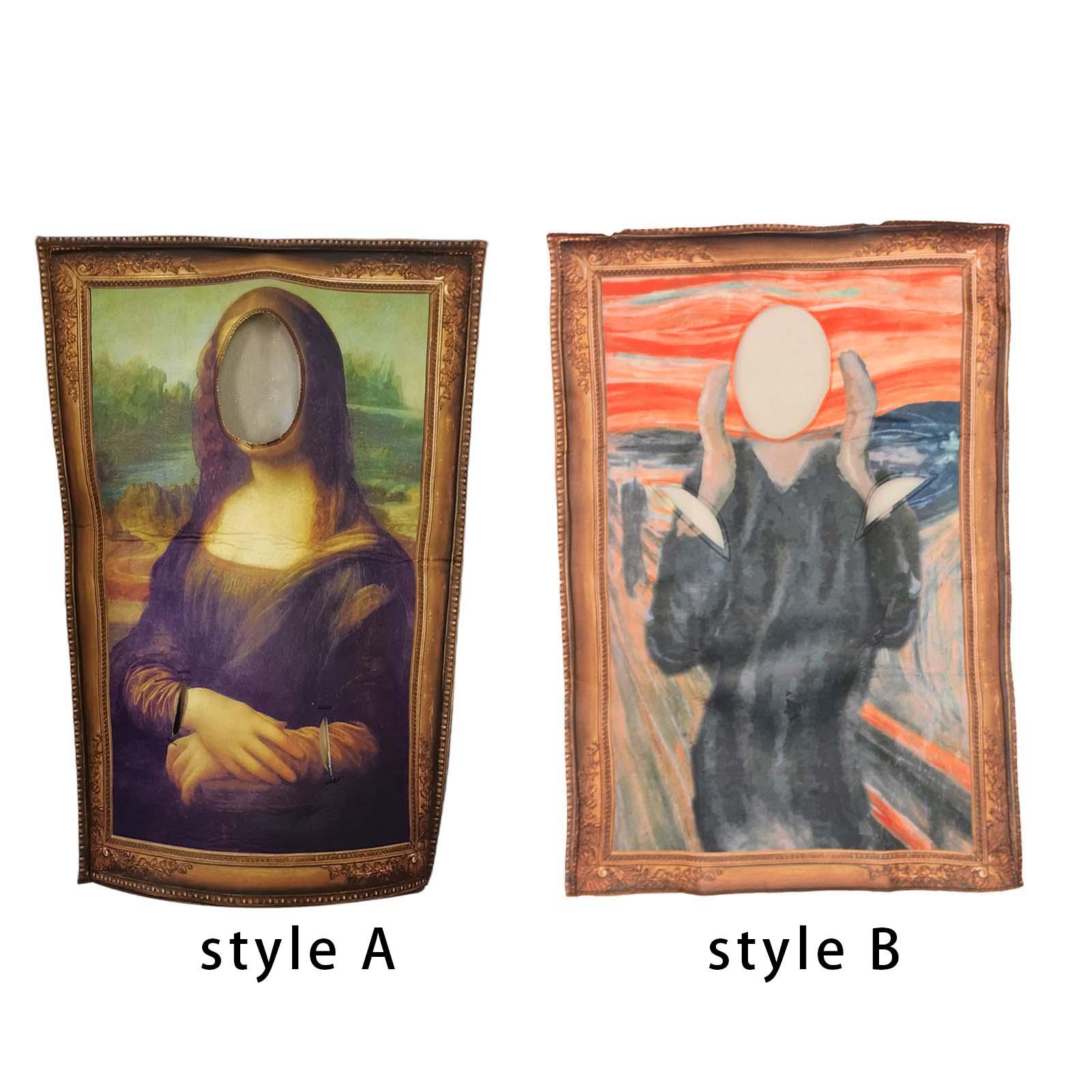 Cosplay Prop Painting - Kostum Lukisan Halloween, Pakaian Alat Peraga