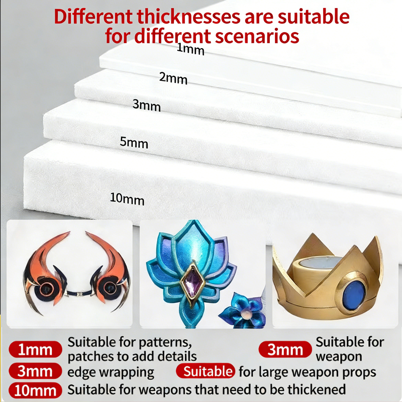 Cosplay Prop Foam Board - Bahan lembaran busa EVA untuk kerajinan
