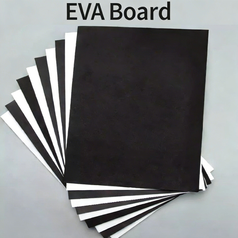 Cosplay Prop Foam Board - Papan Busa EVA Hitam Tanpa Perekat,