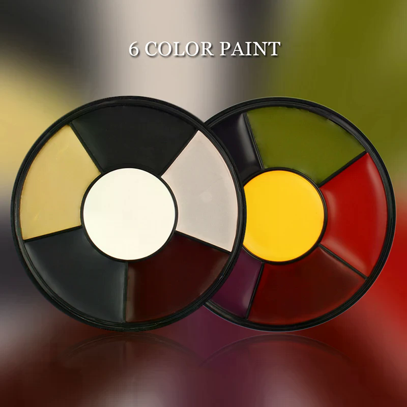 Cosplay Prop Painting - Palet Cat Wajah Tubuh Larut Dalam