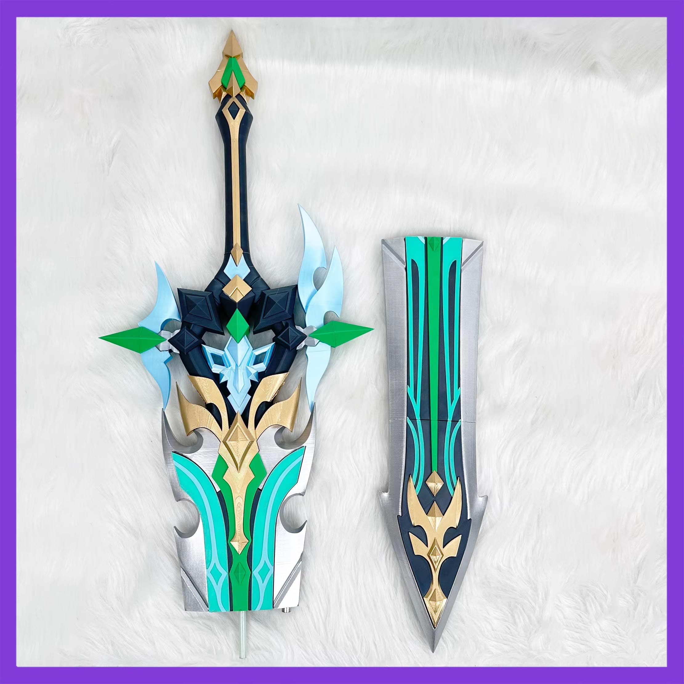 Detachable Cosplay Prop - Alat Peraga Cosplay Genshin Impact Falco