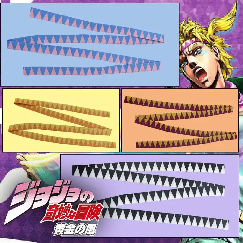 Cosplay Prop Pattern - Ikat Kepala Cosplay Anime JoJo's Bizarre