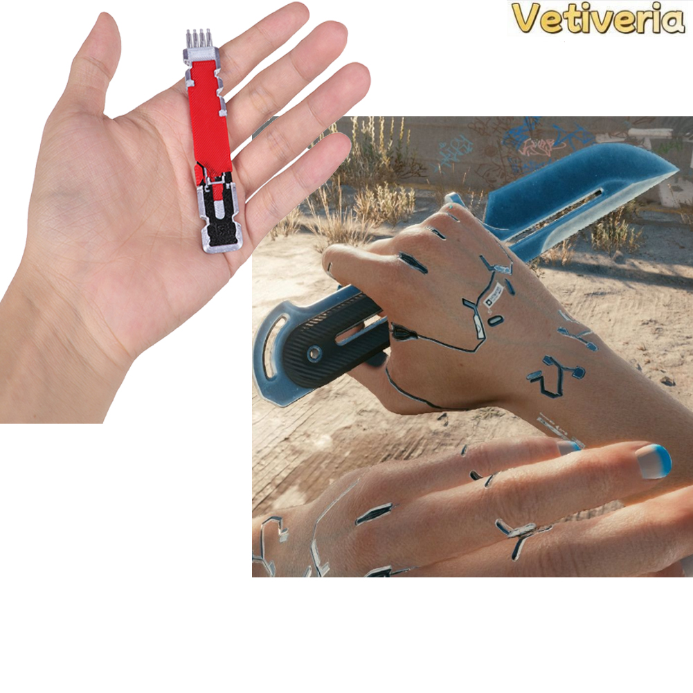 Cosplay Prop Knife - Perlengkapan Cosplay V Chip Props Pisau