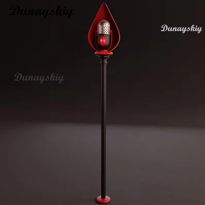 ALASTOR Alat Peraga Cosplay Ha - Detachable Cosplay Prop ulasan dan harga