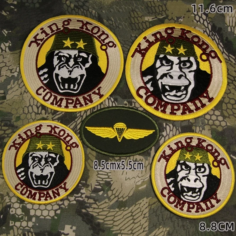 King Kong lencana pengemudi ta - Velcro Hook Loop ulasan dan harga