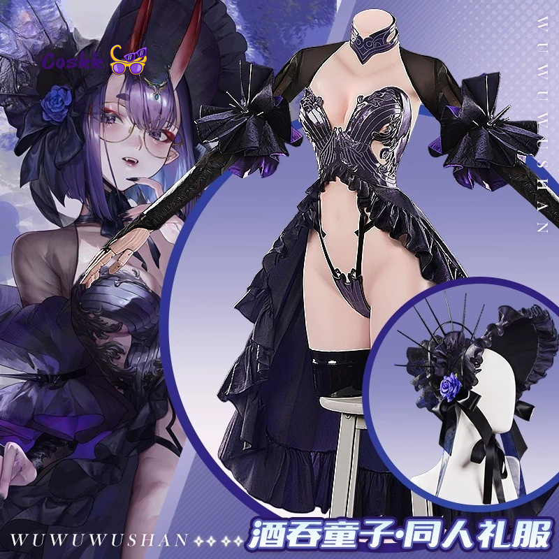 Kostum Cosplay Shuten Douji Ba - Cosplay Props ulasan dan harga