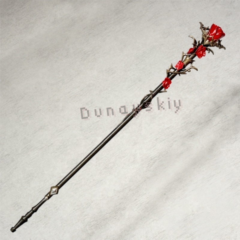 Sylus Staff Silver Wing Demon  - Detachable Cosplay Prop ulasan dan harga