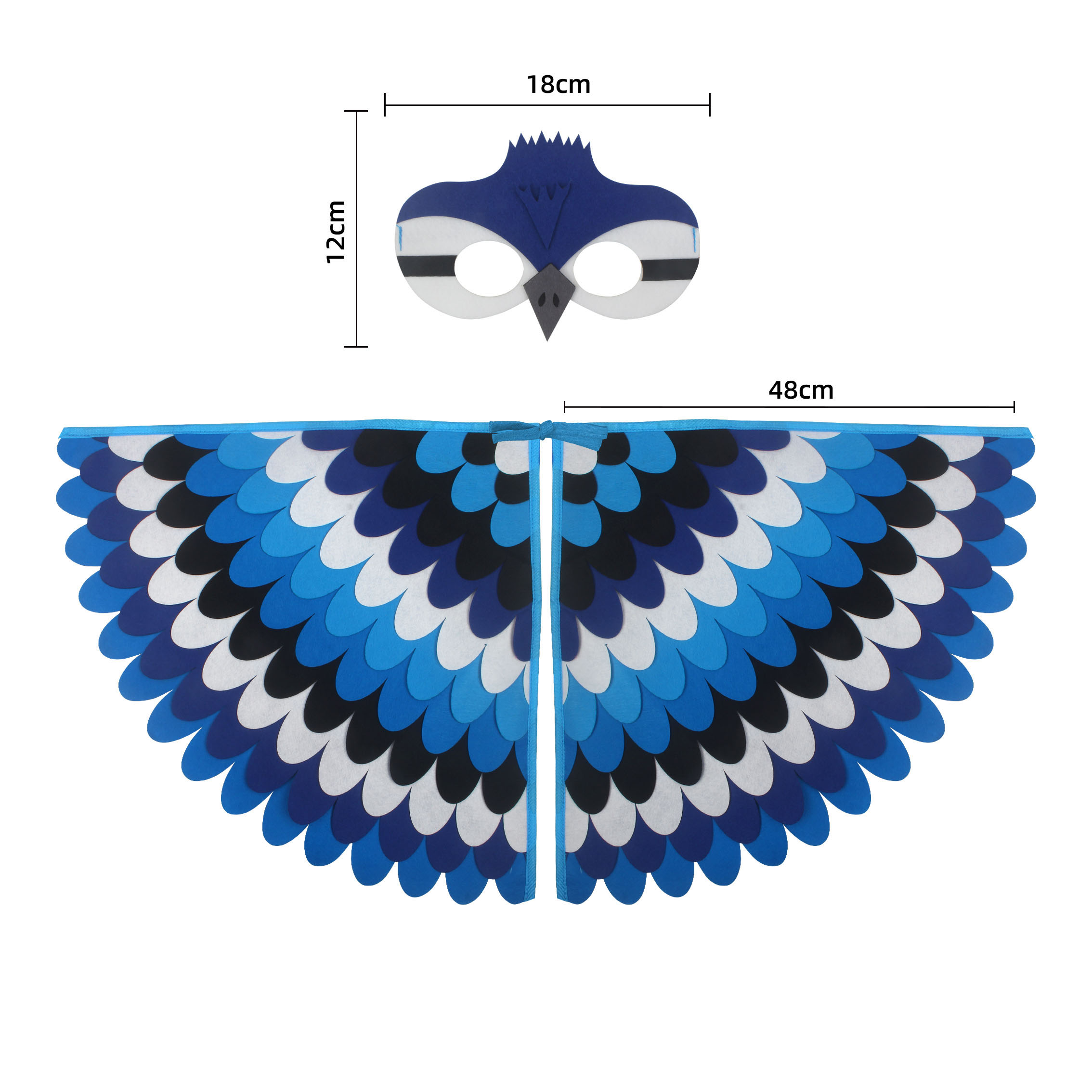 Kostum Sayap Burung Hantu Lucu - Cosplay Prop Pattern ulasan dan harga