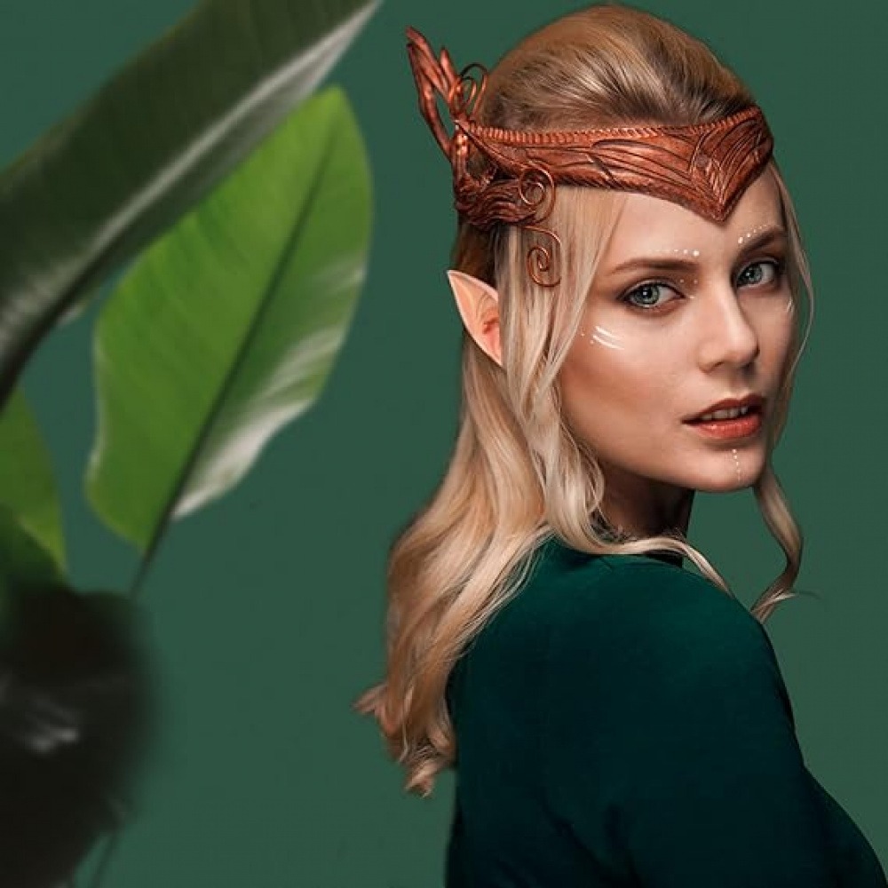 1 Pasang Telinga Elf untuk Cos - Cosplay Material For Prop ulasan dan harga
